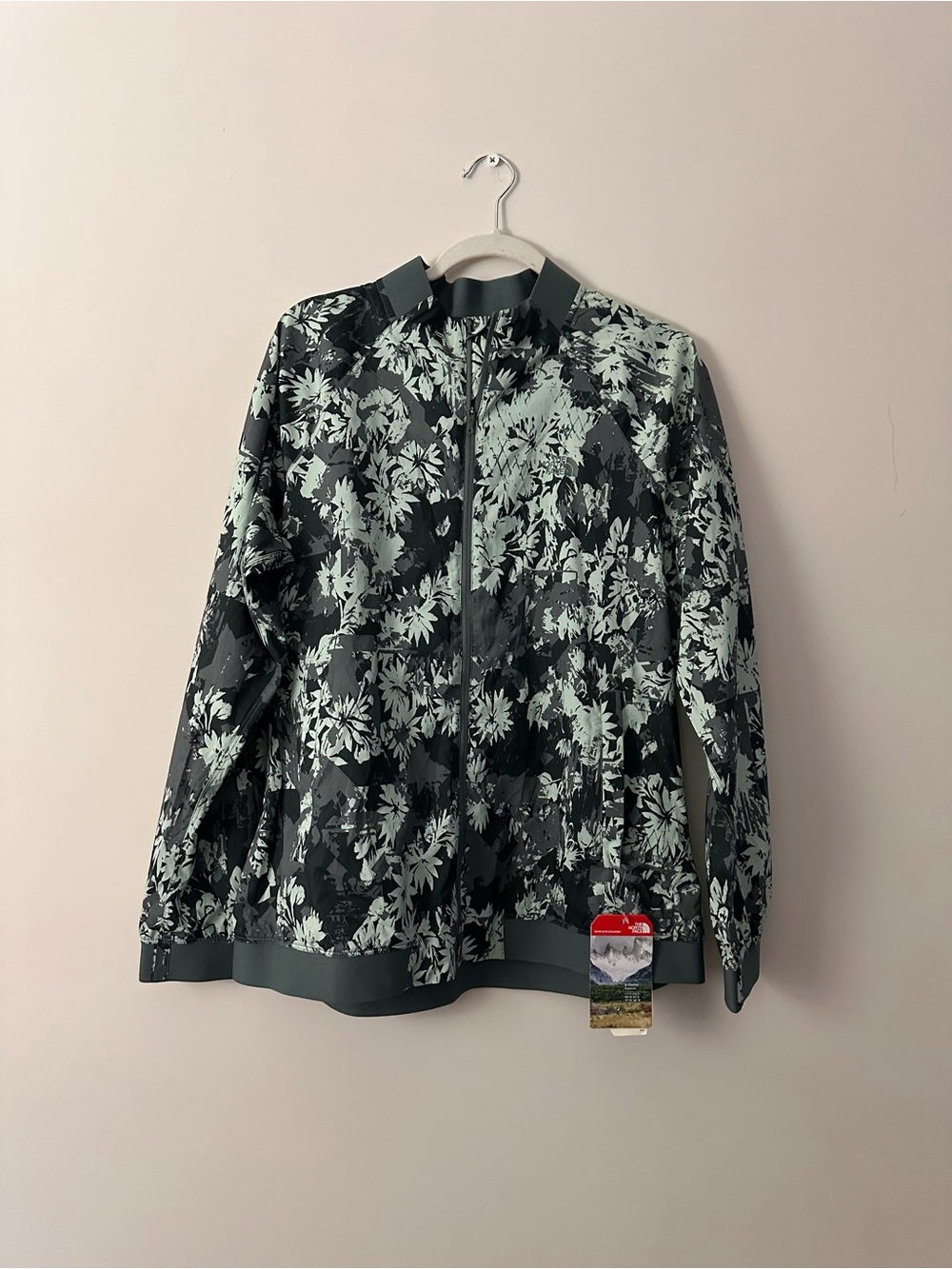 NWT The North Face Abstract Floral Print Jacket